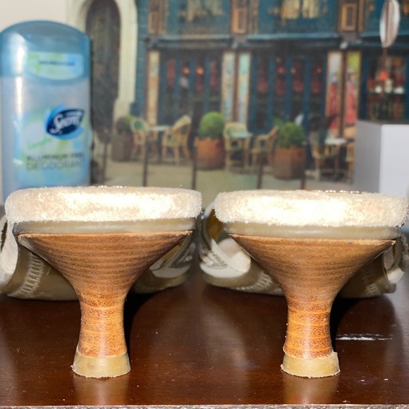 Steve Madden sandals/short heels - Picture 2 of 7